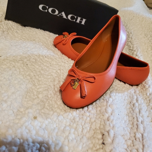 COACH Benni Ballet flats coral - Picture 2 of 4